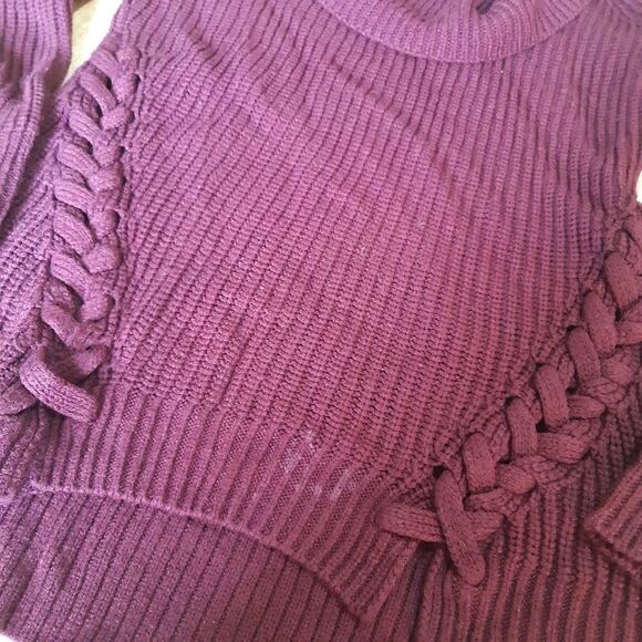 No Boundaries size M (7-9) Burgundy Sweaters - Picture 9 of 12